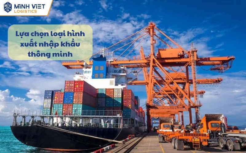 Doanh nghiệp cần lựa chọn loại hình XNK phù hợp với nhu cầu thực tế